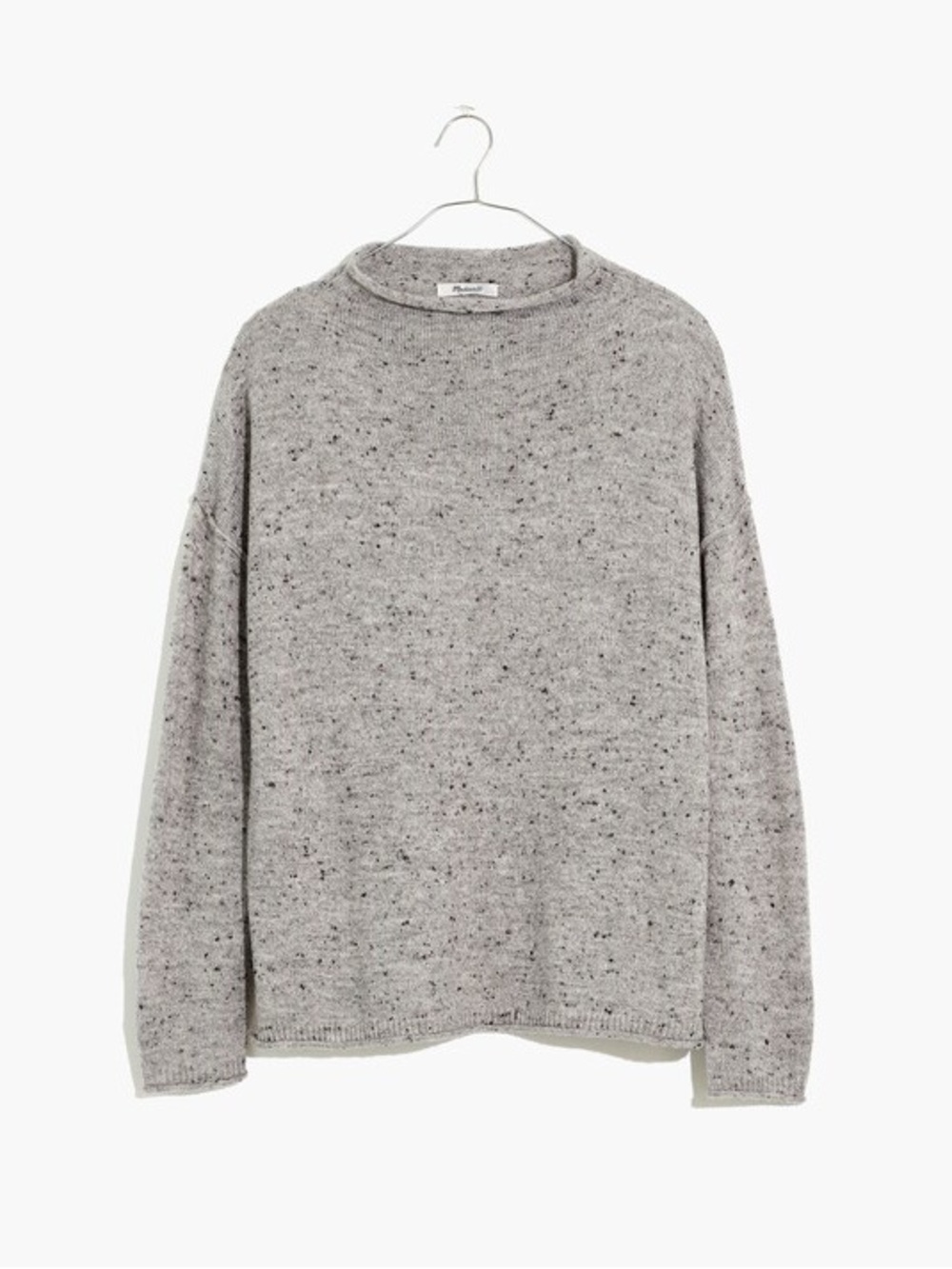 Madewell Donegal Whitworth Mockneck Sweater